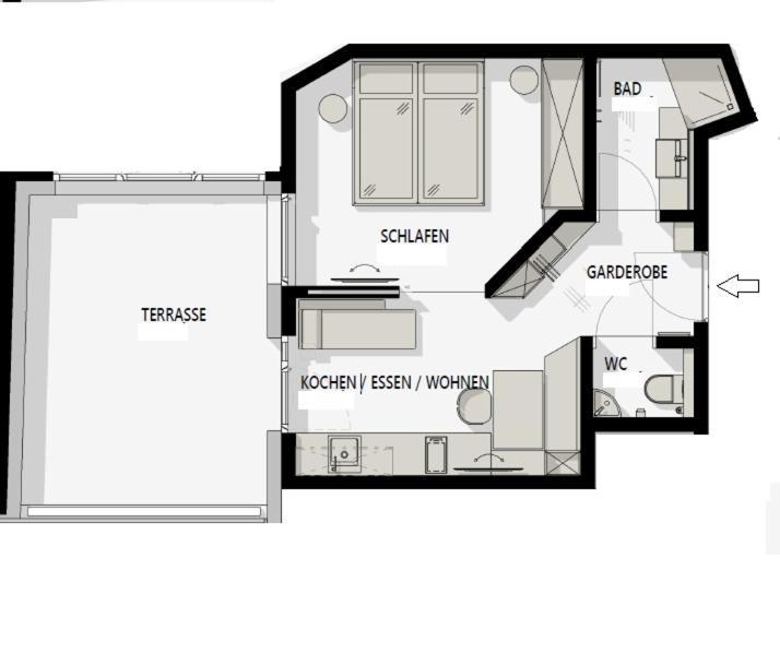 Appartements Aurikel Corso Ischgl Kamer foto